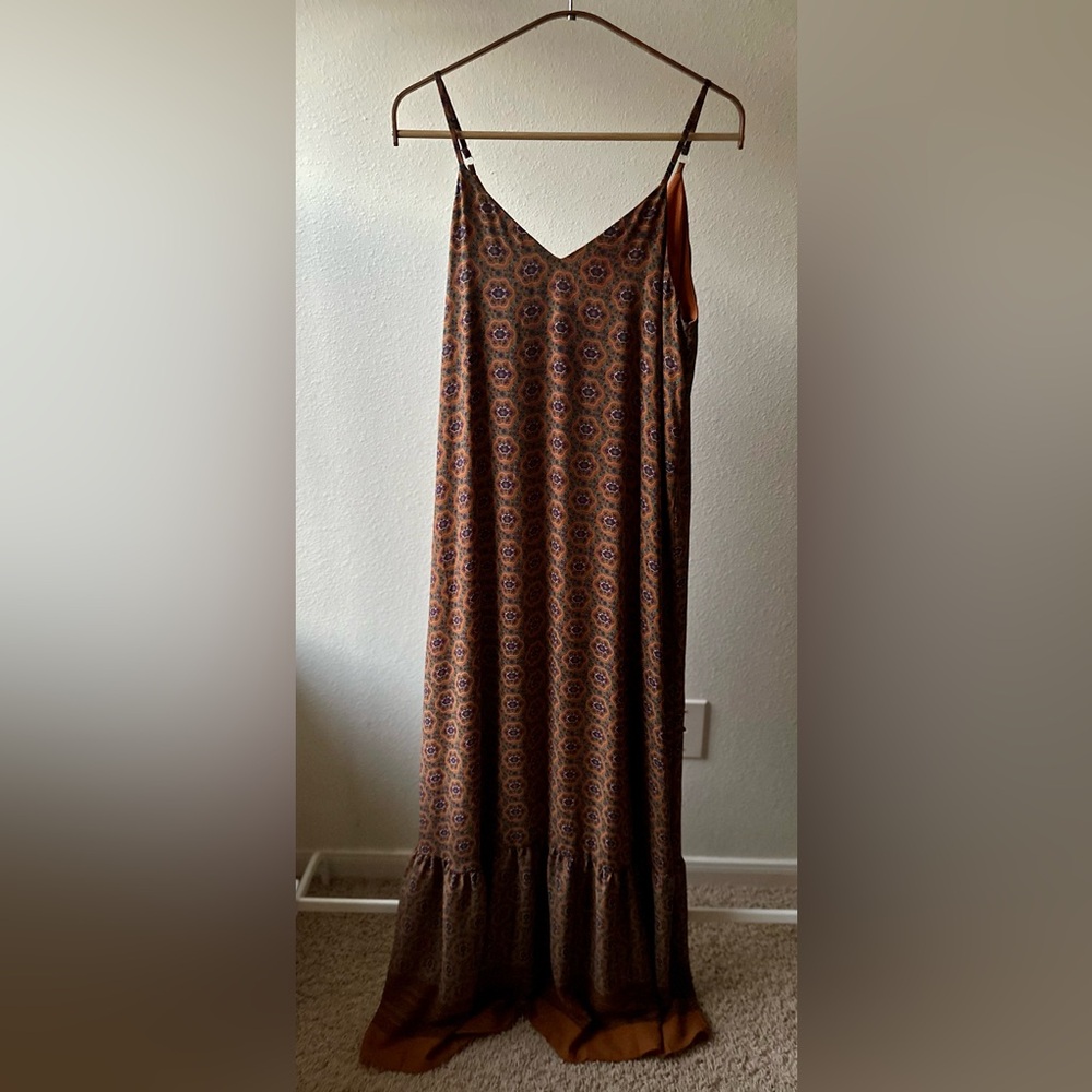 Women’s Spaghetti Strap Maxi Dress Size S West Kei